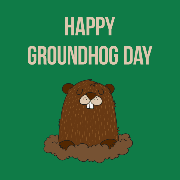 Happy Groundhog Day 2021 by vladocar