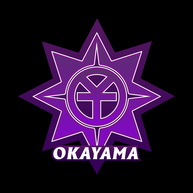 Okayama Municipality Japanese Symbol by PsychicCat