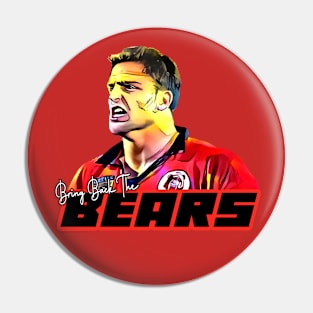 OG FOOTY - North Sydney Bears - Billy Moore - BRING BACK THE BEARS Pin