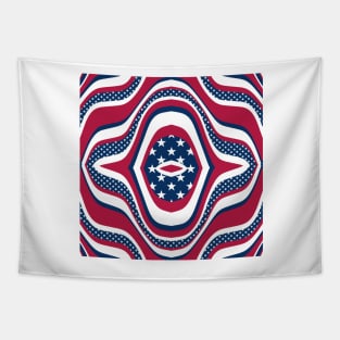 4th of July, independence day ,USA Tapestry