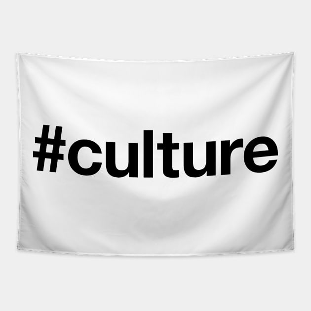 CULTURE Hashtag Tapestry by eyesblau