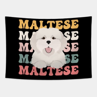 Maltese Dog Tapestry