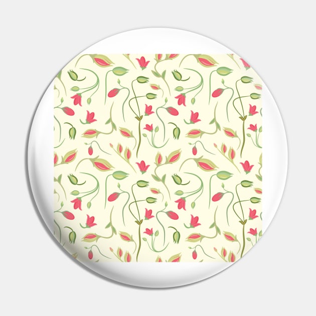 seamless summer tiny floral pattern Pin by AnaMOMarques