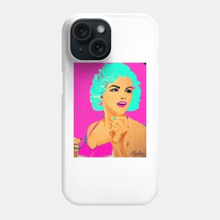 Marilyn Pop Art Pink Phone Case