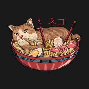 Neko Ramen v2 T-Shirt