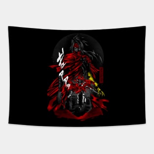 Demon Red Cape Tapestry