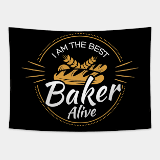 Best Baker Alive Tapestry