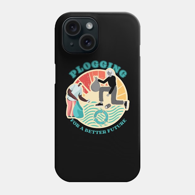 Plogging for a better future Phone Case by Turtokart