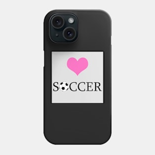 Heart Soccer Phone Case