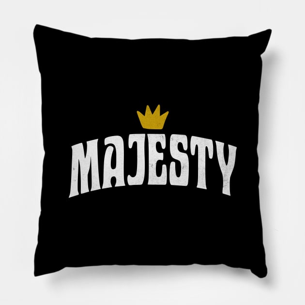 Majesty - Crown Of Glory Pillow by Church Store