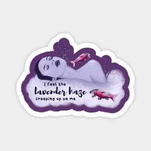 Lavender Haze, Taylor Inspired Midnights Magnet