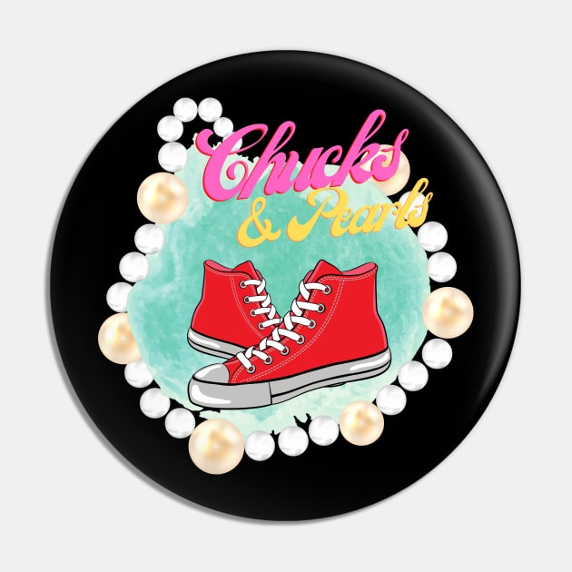 Converse and pearls SNEAKERS, Chucks and pearls Pin by Somethingstyle