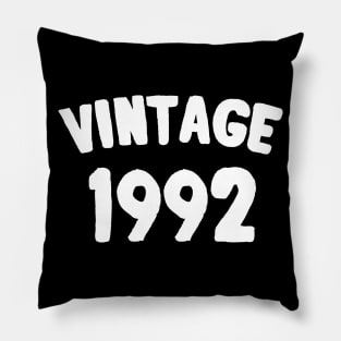 VINTAGE 1992 Pillow