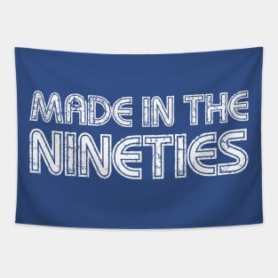 90s Nostalgia: 'Made in the Nineties' Grunge Text Tapestry