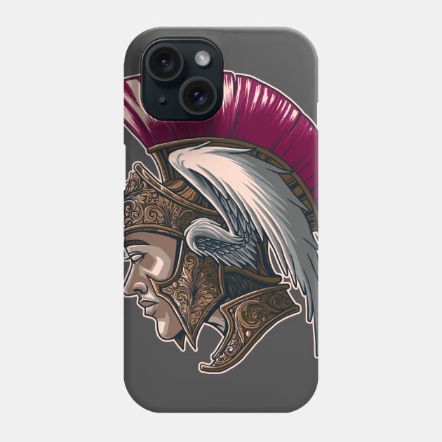 The sparta angel Phone Case by akmalzone