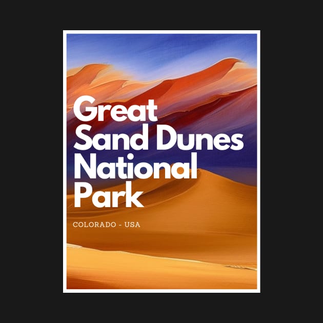 Great Sand Dunes National Park hike Colorado United States by TravlePark