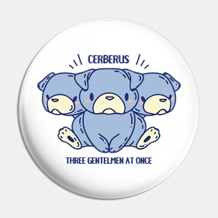 Cerberus pup three gentlemen at once Pin