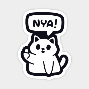 Oke "Nya!" Cat Magnet