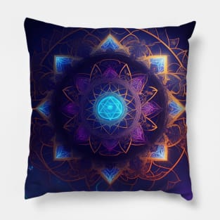 The Nirvana Portal - Ai Art Pillow