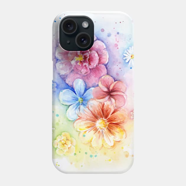 Flower Power Phone Case by Olechka