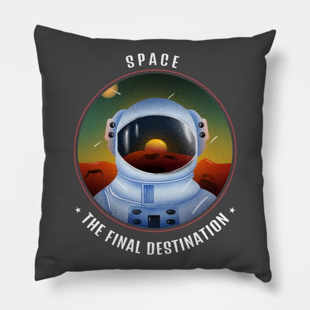 Space - The Final Destination Impostor Pillow by Evlar