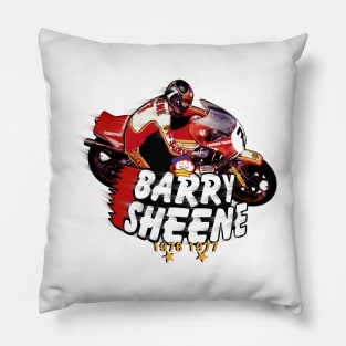 Barry Sheene 1976 1977 World Motorcycle Champion Pillow