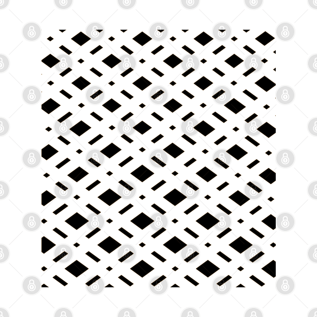black and white pattern by Spinkly