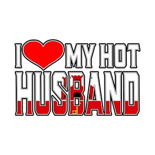 I Love My Hot Gibraltar Husband T-Shirt