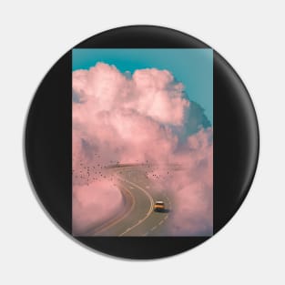 Road Above The Clouds Pin