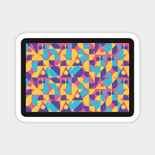 Abstract Alphabet Magnet