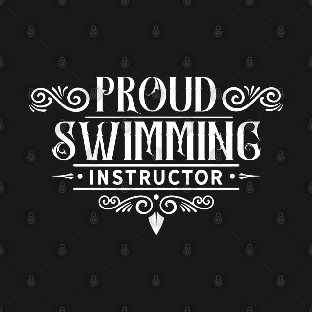 Teacher Swim Coach Swimming Instructor Swimmer Course by dr3shirts