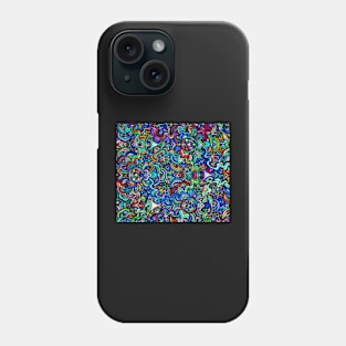 Colorful Dragon Scale Pattern Phone Case