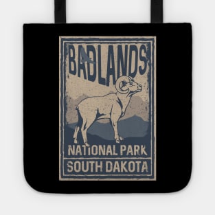 Badlands National Park Bighorn Ram Tote