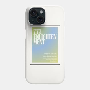 Angel Number 777: Enlightened Grace Phone Case