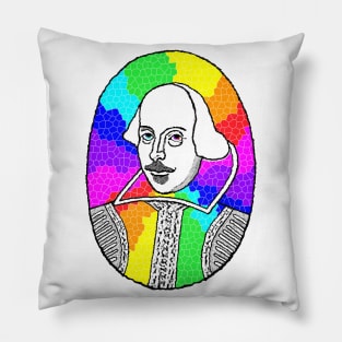 Rainbow Bard Pillow