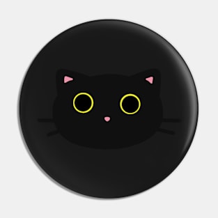 Big Eyed Cat Pin