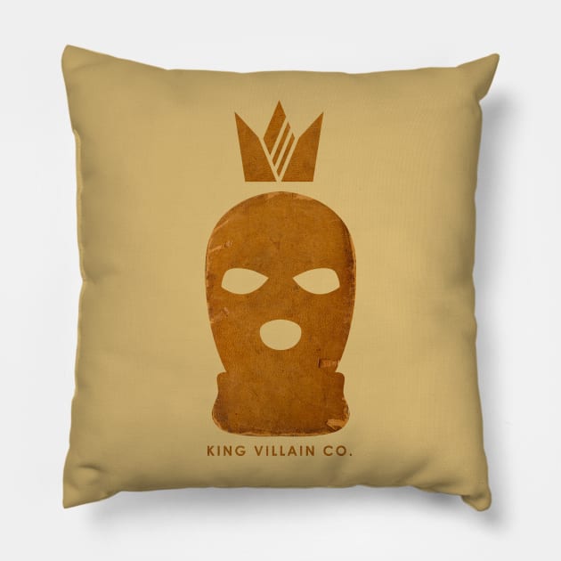 King Villain Company Pillow by BeeryMethod