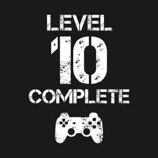 Level 10 Complete T-Shirt - 10th Birthday Gift T-Shirt