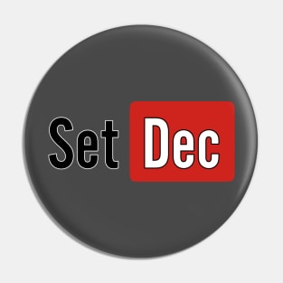 Set Dec Tube Pin