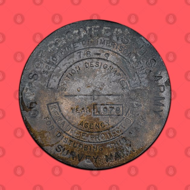 Army Corps of Engineers Survey Mark by Enzwell