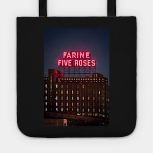 Farine Five Roses Night Montreal Tote