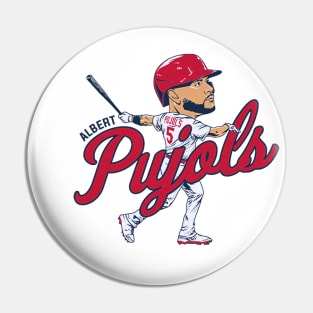 Albert Pujols Caricature Pin