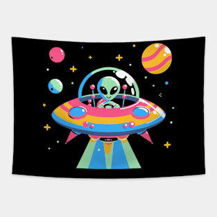 Cute Alien Tapestry