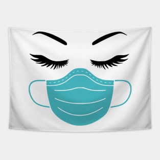 Mask Lashes Brows - A Nurse Tapestry