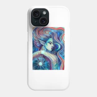 Celesta Fantasy Art Celestial Girl Cosmic Artwork Phone Case