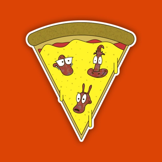 Rocko's Modern Life/ Pizza mashup by meganther0se