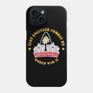 31st Engineer Combat Bn - World War II Phone Case