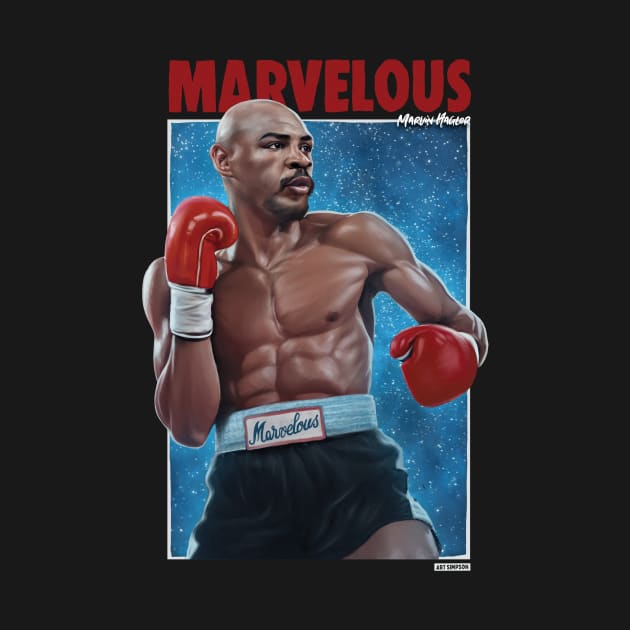 Marvin Hagler by Art Simpson