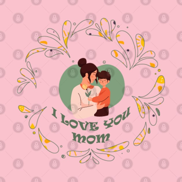 I Love You Mom 02 by Nangers Studio