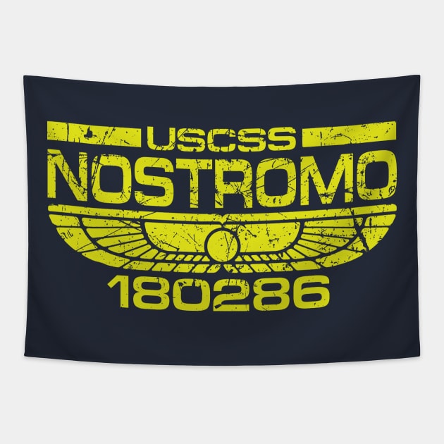 Nostromo Crew Tapestry by PopCultureShirts